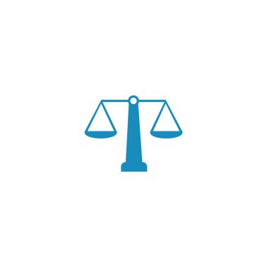 Bayan Adalet terazi vektör çizim