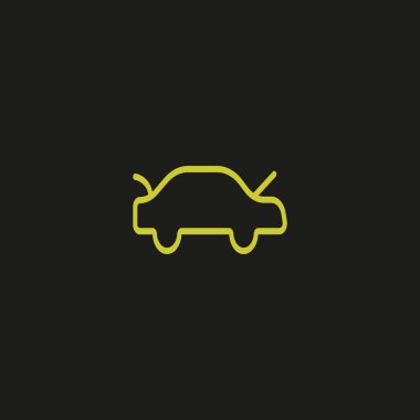 Renkli modern araba vektör çizim