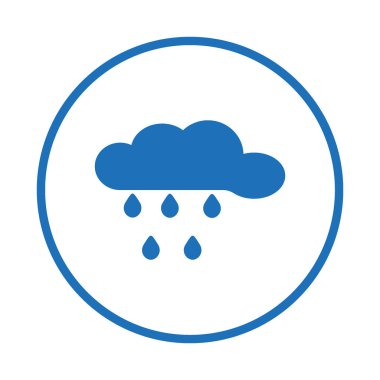 bulut web simgesi, vektör illüstrasyonu 