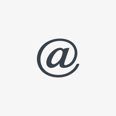 basit minimalisitc vektör simgesi simgesi