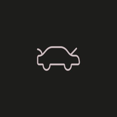 Renkli modern araba vektör çizim