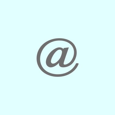 basit minimalisitc vektör simgesi simgesi