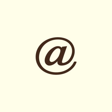 basit minimalisitc vektör simgesi simgesi