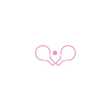 Raketleri ve tenis oynamak için topu illüstrasyon vektör