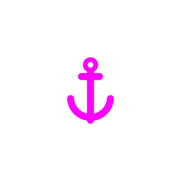 Anchor 아이콘 Vector Illustration — 스톡 벡터