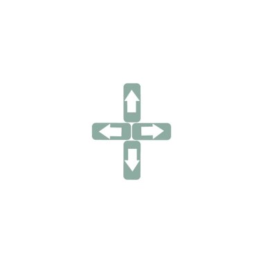 işaretçiler web simgesi, vektör çizim 