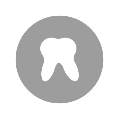 insan dişi düz simgesi, vektör, illüstrasyon 