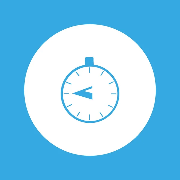 Stopwatch Icono Web Ilustración Vectorial Minimalista — Archivo Imágenes Vectoriales