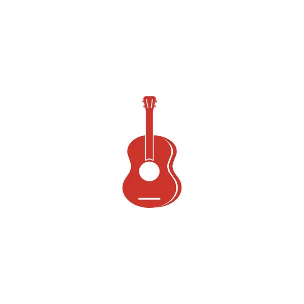 Guitar Web Icon Vector Illustration — Stock Vector