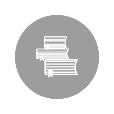 Kitap vektör çizim renkli yığını