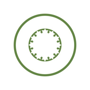 insan avatarlar düz stil ikonu, vektör çizim, ekip çalışması kavramı   