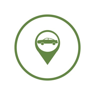 Renkli modern araba vektör çizim