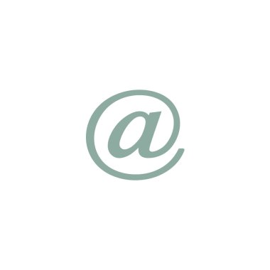 basit minimalisitc vektör simgesi simgesi