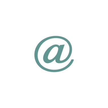 basit minimalisitc vektör simgesi simgesi