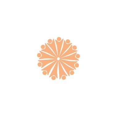 İnsanlar kutsal kişilerin resmi, vektör çizim soyut 