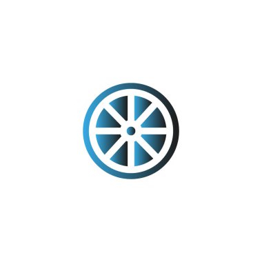 minimalist vektör simge dilimlenmiş limon