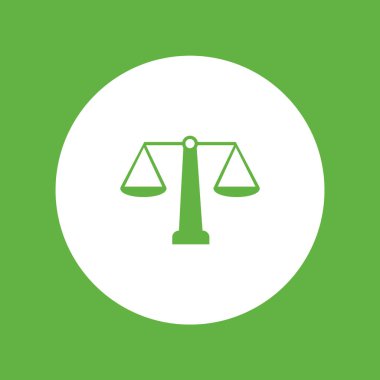 Bayan Adalet terazi vektör çizim