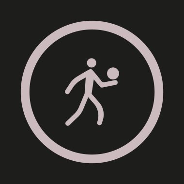 adam topu kutsal kişilerin resmi, vektör çizim ile 