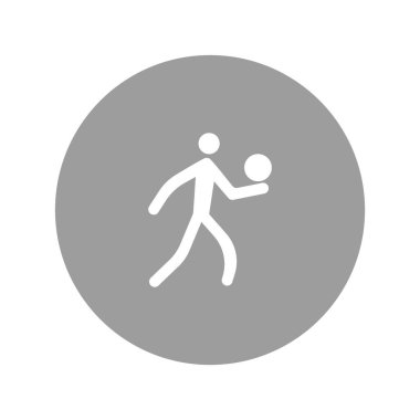 adam topu kutsal kişilerin resmi, vektör çizim ile 