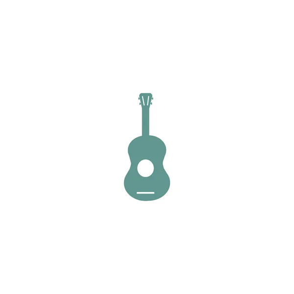 Ícone Web Guitarra Ilustração Vetorial — Vetor de Stock