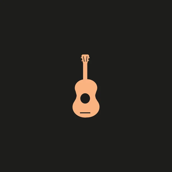 Gitarre Web Icon Vektorillustration — Stockvektor