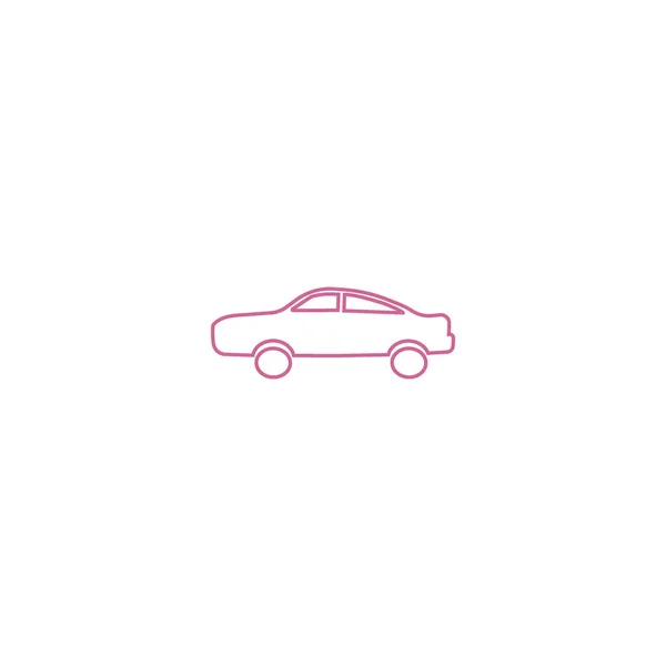 Illustration Vectorielle Moderne Colorée Voiture — Image vectorielle