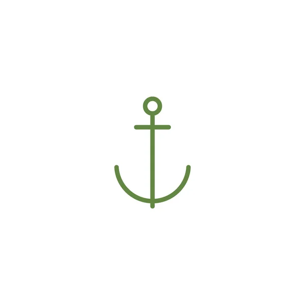 Anchor 아이콘 Vector Illustration — 스톡 벡터