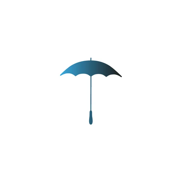 Umbrella Web Icon Vector Illustration — Stock Vector