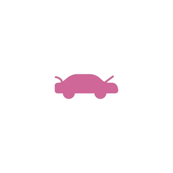 Мінімалістична Векторна Іконка Легкового Автомобіля — стоковий вектор