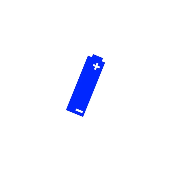 Batteri Ikon Symbol Vektorillustration — Stock vektor