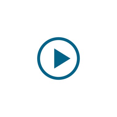 Oyun medya kontrol butonu, vektör, illüstrasyon