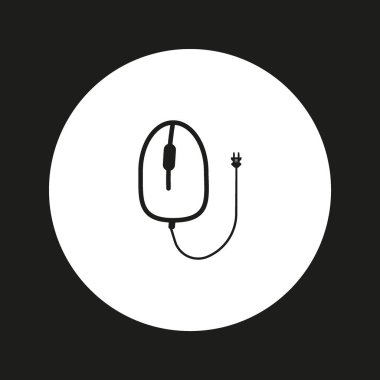 bilgisayar fare düz kutsal kişilerin resmi, vektör, illüstrasyon