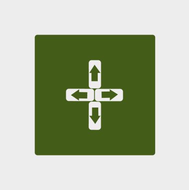 Renkli oklar illüstrasyon vektör