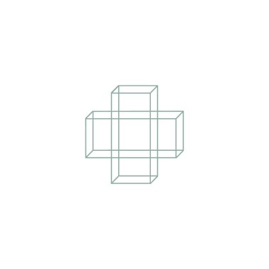 Tıbbi düz simgesi, vektör, illüstrasyon çapraz 