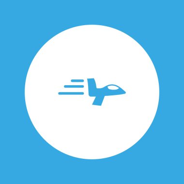 Oryantal uçak logo şablonu