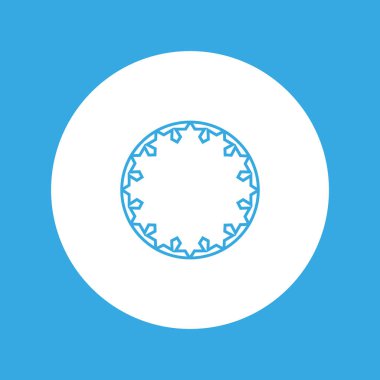 insan avatarlar düz stil ikonu, vektör çizim, ekip çalışması kavramı   