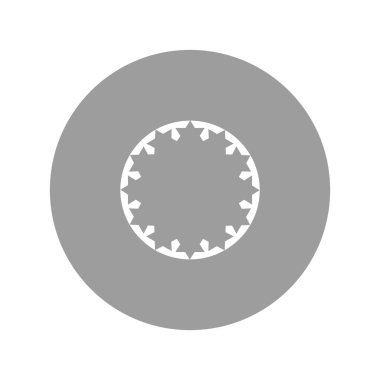 insan avatarlar düz stil ikonu, vektör çizim, ekip çalışması kavramı   