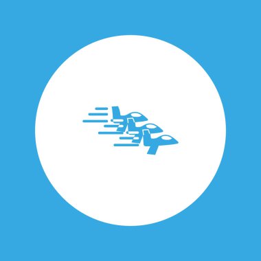 Oryantal uçak logo şablonu