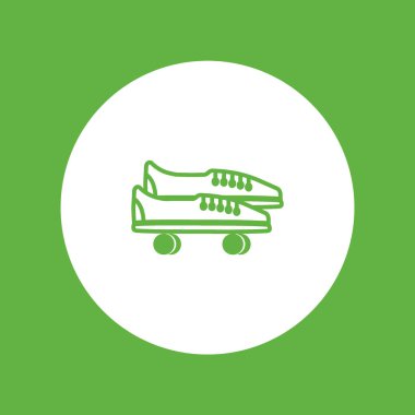 Çift renkli vektör çizim fırıldaklı