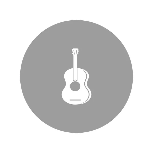 Gitarre Web Icon Vektorillustration — Stockvektor