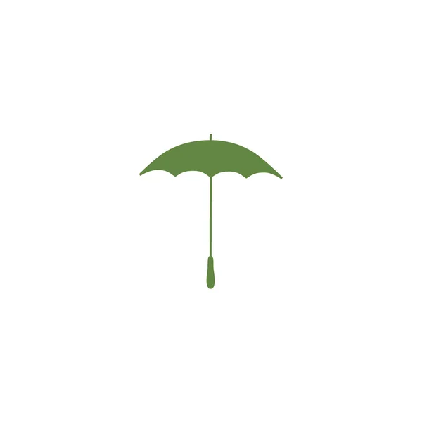 Umbrella Web Icon Vector Illustration — Stock Vector