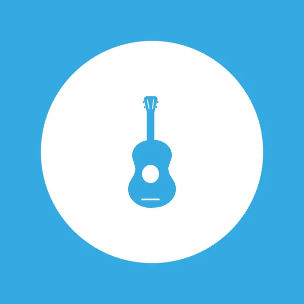 Gitarr Webbikonen Vektorillustration — Stock vektor