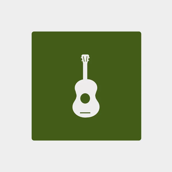 Ikon Web Gitar Ilustrasi Vektor - Stok Vektor