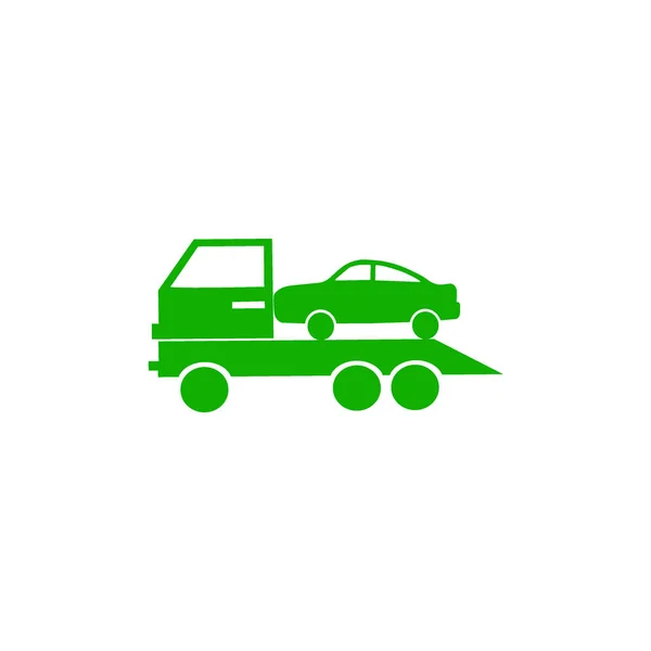 Minimalistische Icoon Van Evacuator Vectorillustratie — Stockvector