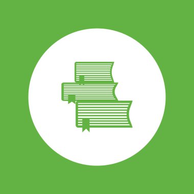 Kitap vektör çizim renkli yığını