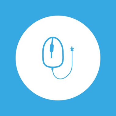 bilgisayar fare düz kutsal kişilerin resmi, vektör, illüstrasyon