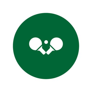 Raketleri ve tenis oynamak için topu illüstrasyon vektör