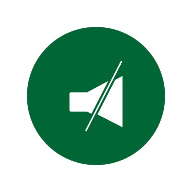 megafon basit simge vektör çizim