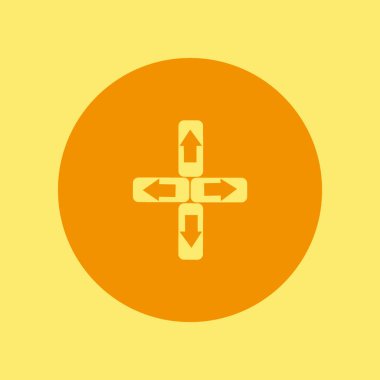 Renkli oklar illüstrasyon vektör