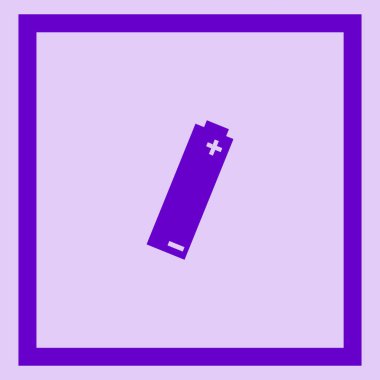 Pil web simgesi, vektör çizim